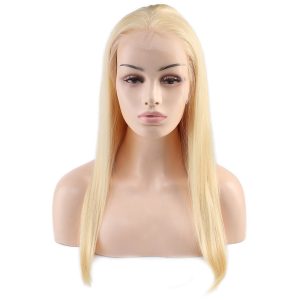 Gerçek Front Lace Platin Tül Peruk - 70-75cm
